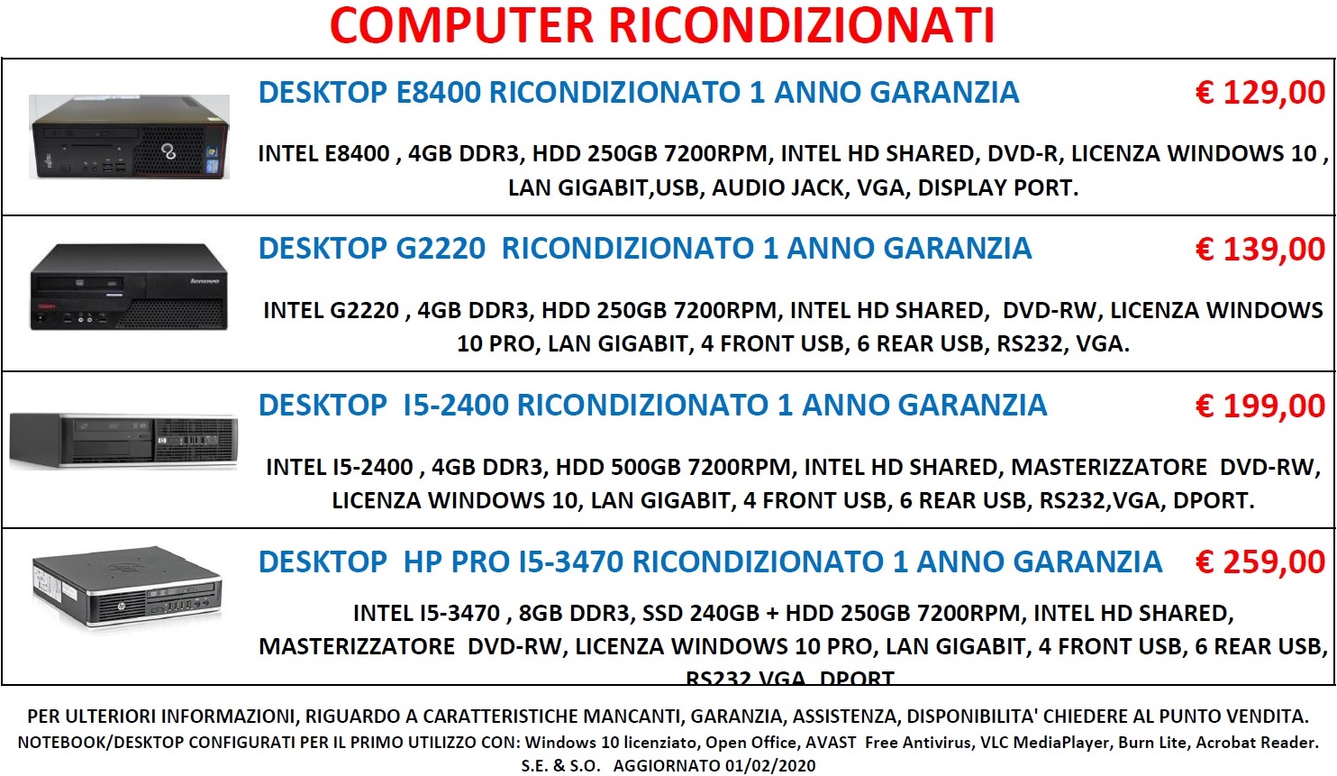 ricondizionati